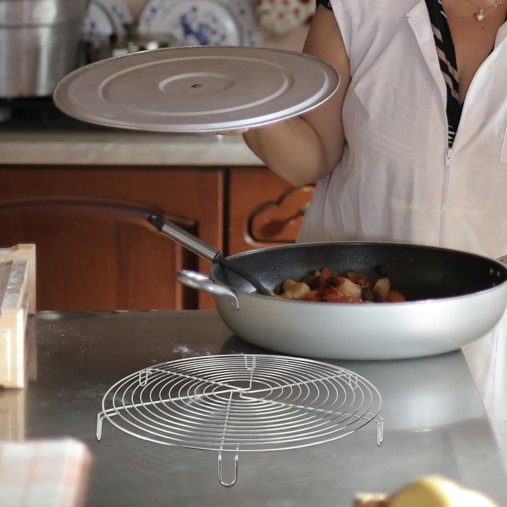 12 Inch Round Stainless Steel Cake Cooling Rack P67120