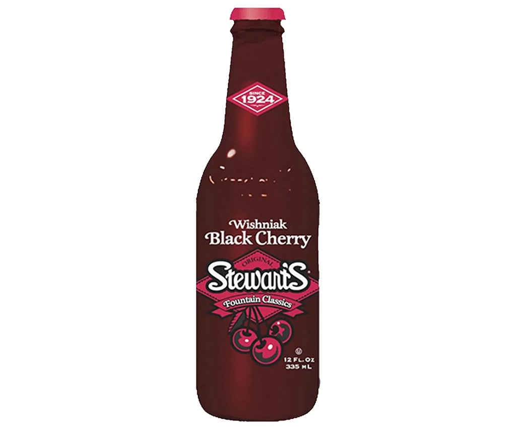 Black Cherry Soda, 12 fl oz (12 Glass Bottles) M584258