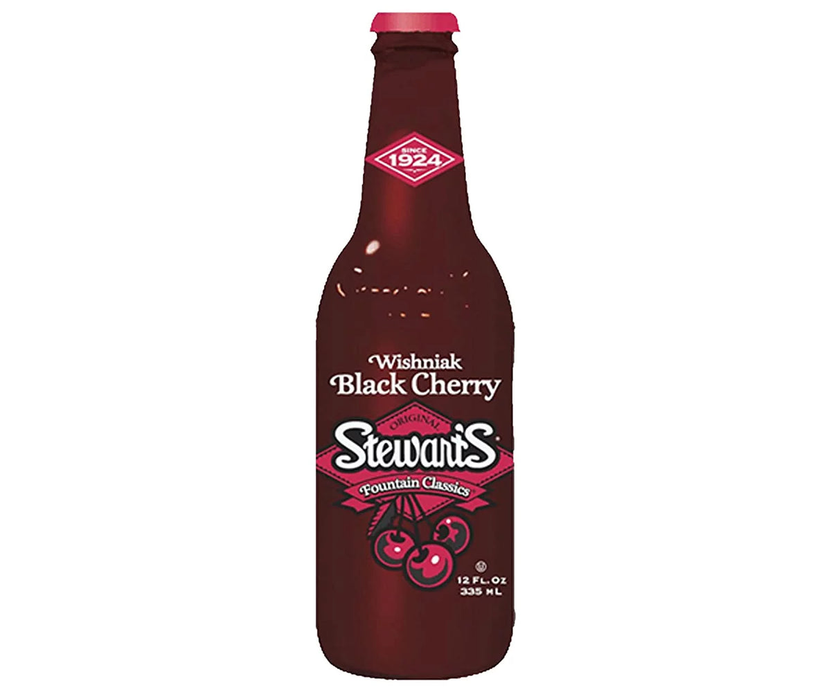 Black Cherry Soda, 12 fl oz (12 Glass Bottles) M584258