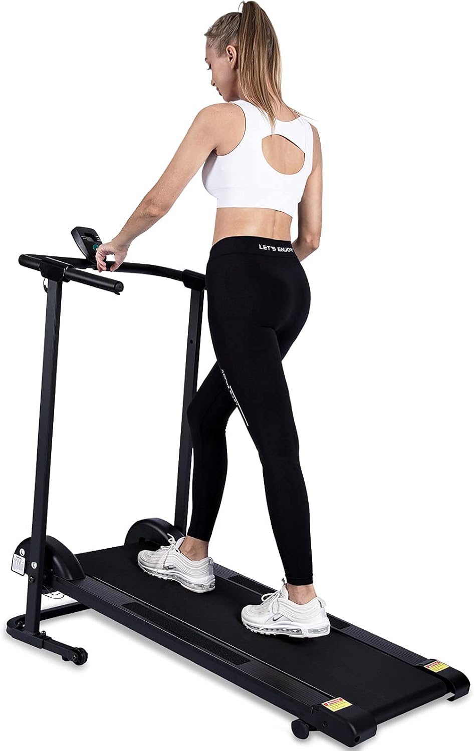 Manual Treadmill Non Electric with 10° Incline Small Foldable F789024