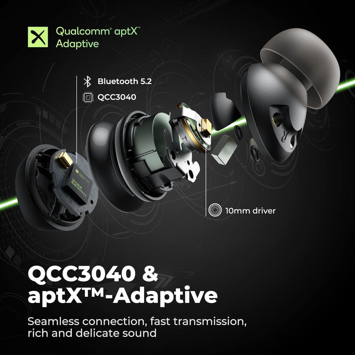 Hybrid Active Noise Cancelling Wireless Earbuds Y2773