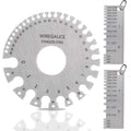 Metal Sheet Thickness Gauge & Dual-Sided Round Metal Sheet Gauge H515699