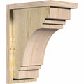 Douglas Fir Corbel with Backplate C75287