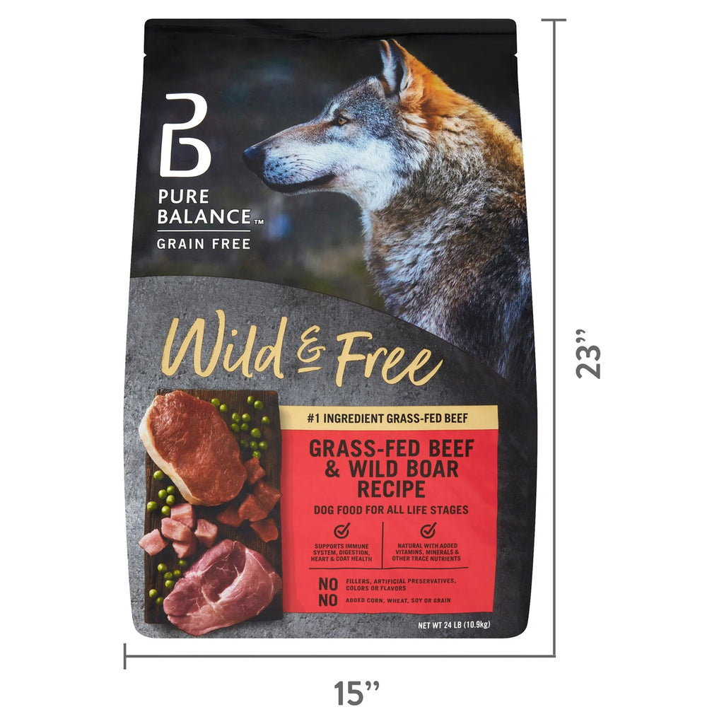 Grain-Free Dry Dog Food, 24 lbs V2132