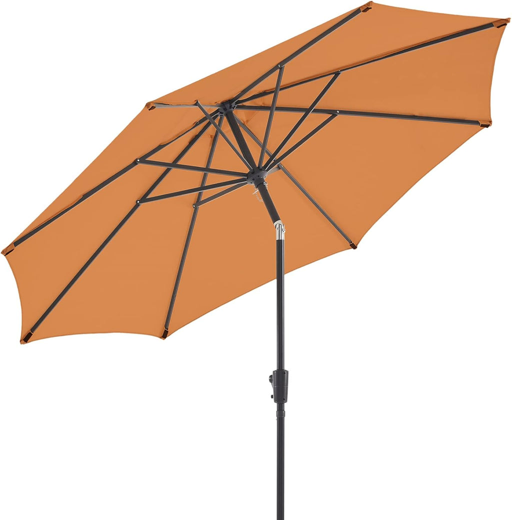 Olefin Patio Umbrella with 8 Ribs & Push Button Tilt U9967