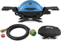 Blue Liquid Propane Grill Bundle with Adapter Hose and Cover (3 Items) N79872