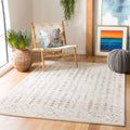 Ivory/Grey 8' x 10' Moroccan Geometric Area Rug J8304