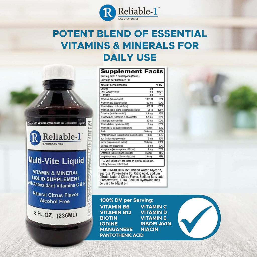 8 FL.OZ. Liquid Multivitamin E53435