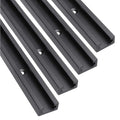 Aluminum T-Track for Woodworking with Predrilled Mounting Holes M32546