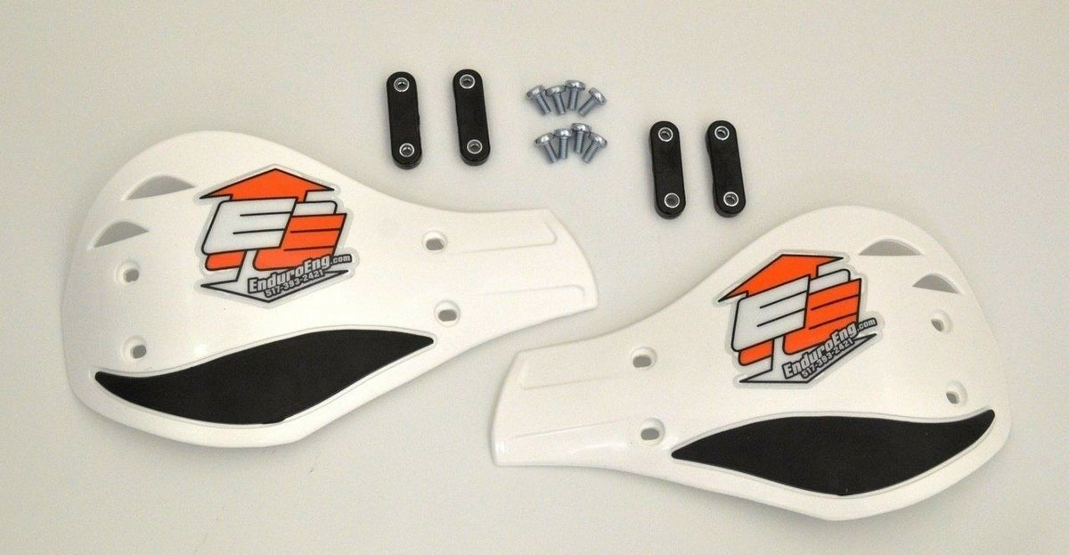 White Debris Deflectors for 1 1/8" Bars R5250