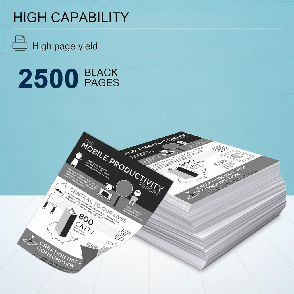 3 Pack Black Toner Cartridge for M1522n M1523nf M1120 MFP P1505 P1505n Printer T9704