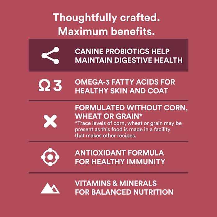 Grain Free Pork Beef & Lamb Recipe Dry Dog Food N489465