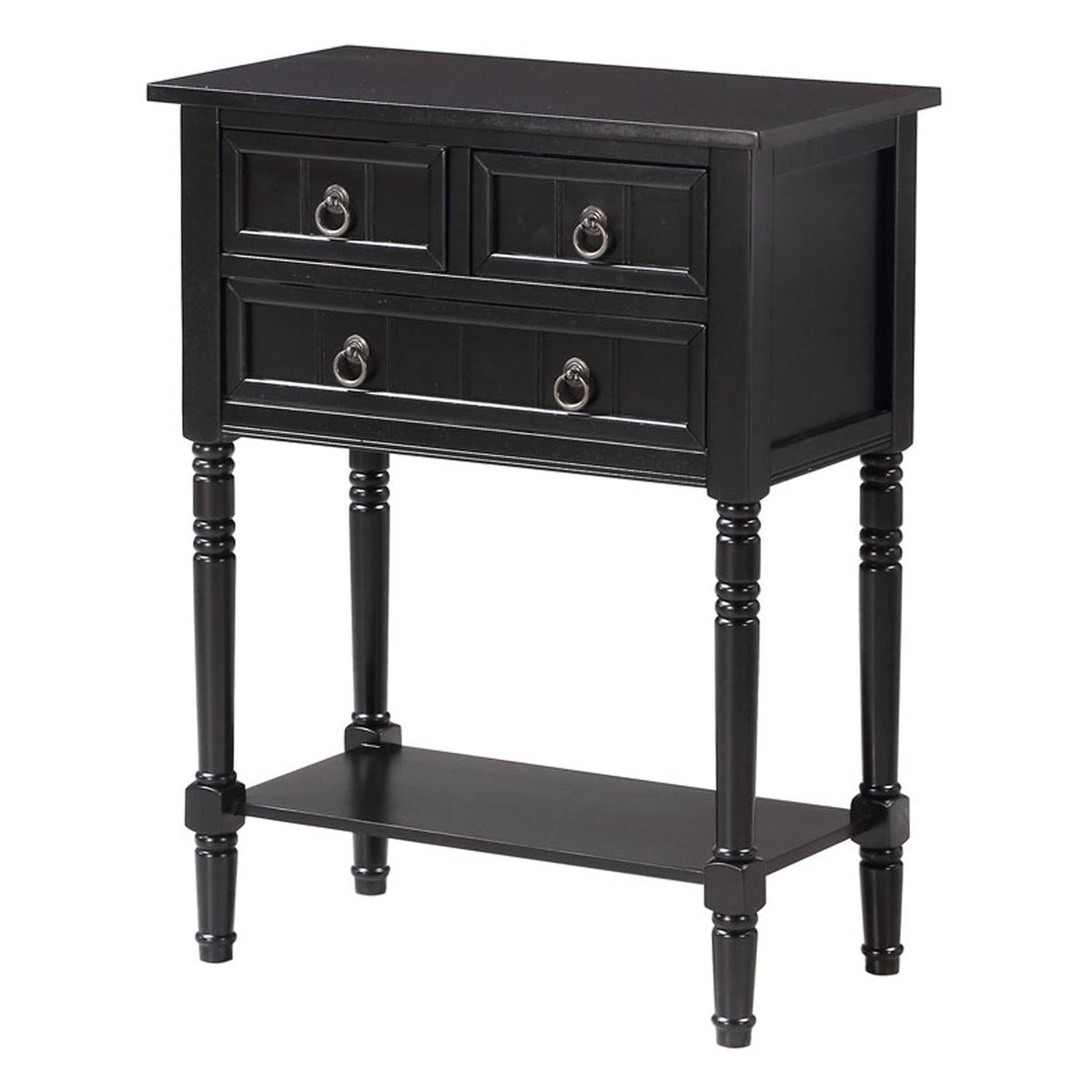Black Hall Table F130424
