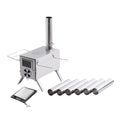 Portable Wood Burning Tent Stove 304 Stainless Steel B551