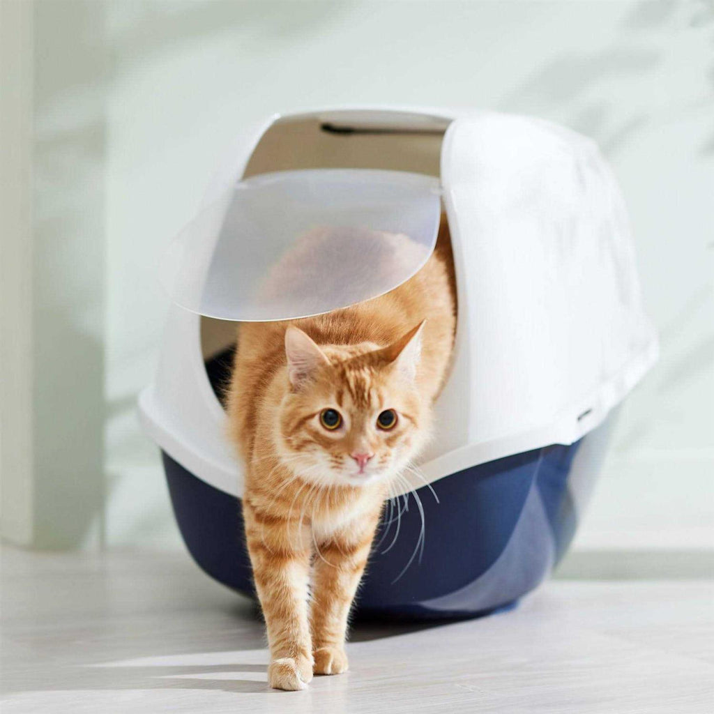 Hooded Cat Litter Box Q385