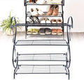 4-Tier Metal Shoe Rack N57277