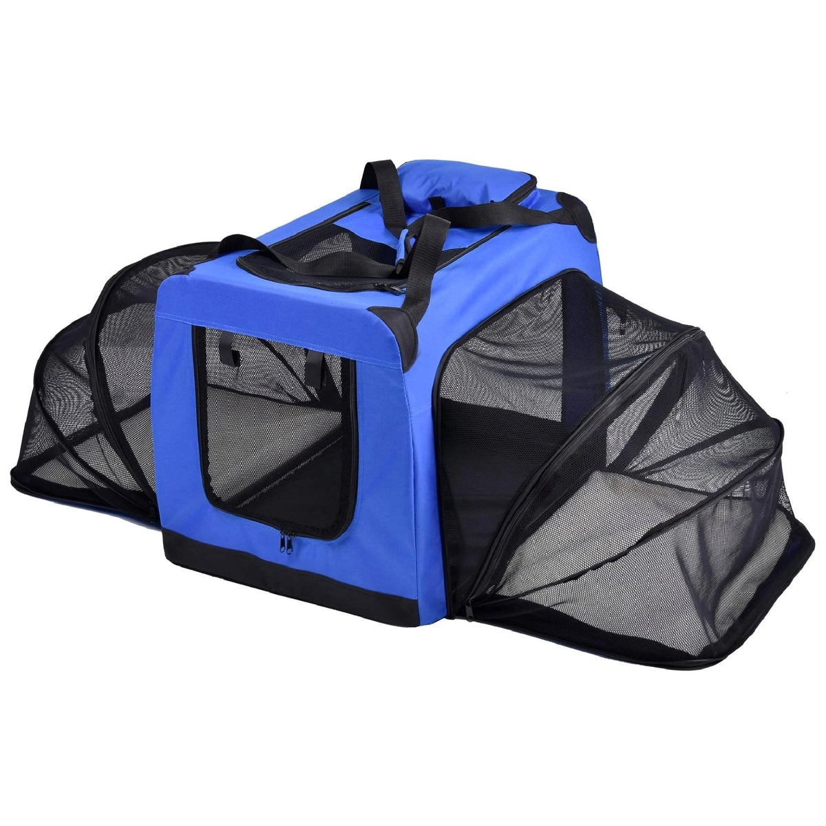 Metal Framed Soft-Folding Collapsible Pet Dog Crate L449648