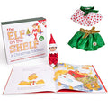 Blue Eyed Female Elf Doll with Book and Skirts F146