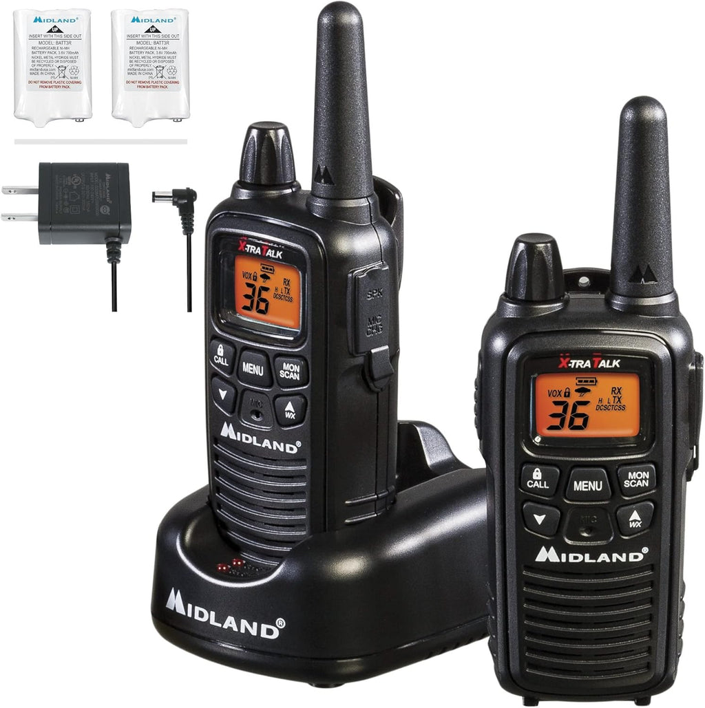 36 Channel FRS Two-Way Radio Walkie Talkie (Yellow/Black) U353