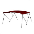Burgundy 3 Bow 6' L x 73" - 78" W Boat Cover P403