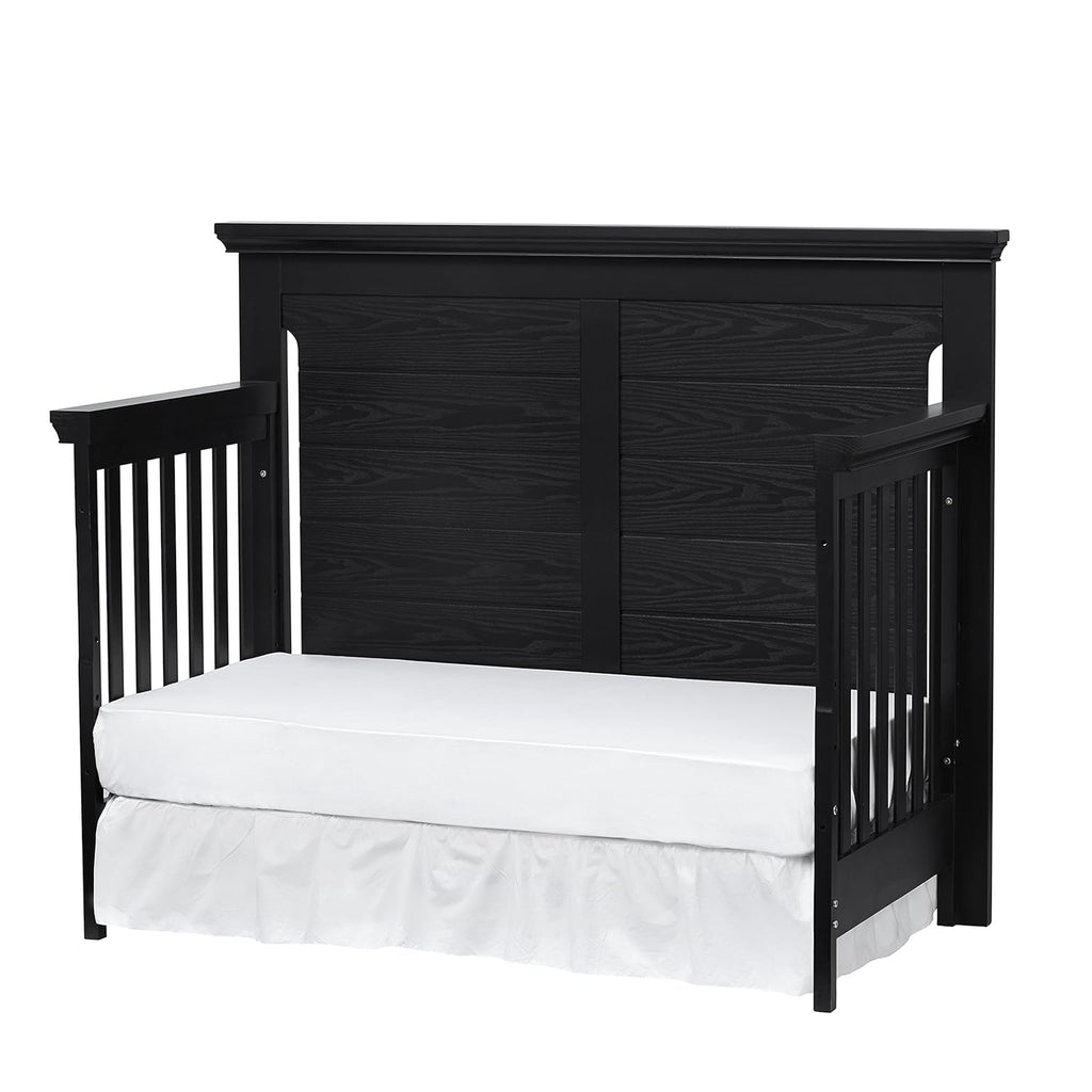4 in 1 Convertible Crib in Classic Heritage Black Finish O2498