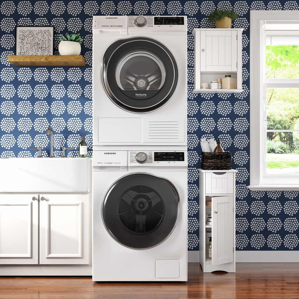 White One Door Wall Cabinet I20891