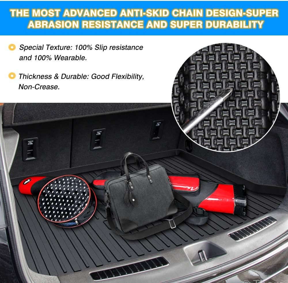 Custom Fit Cargo Liner Trunk Mat for Cadillac XT4 Y861