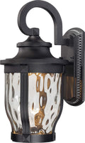 Black Cast Aluminum Outdoor LED Wall Lantern G158