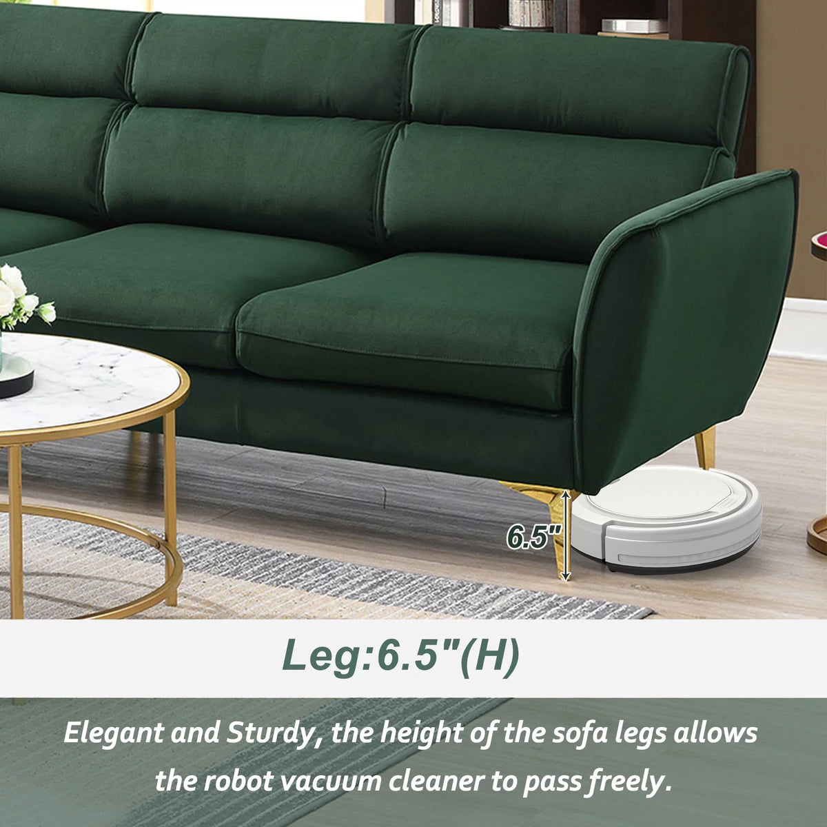 111" L Shape Recliner Sectional Sofa X61872