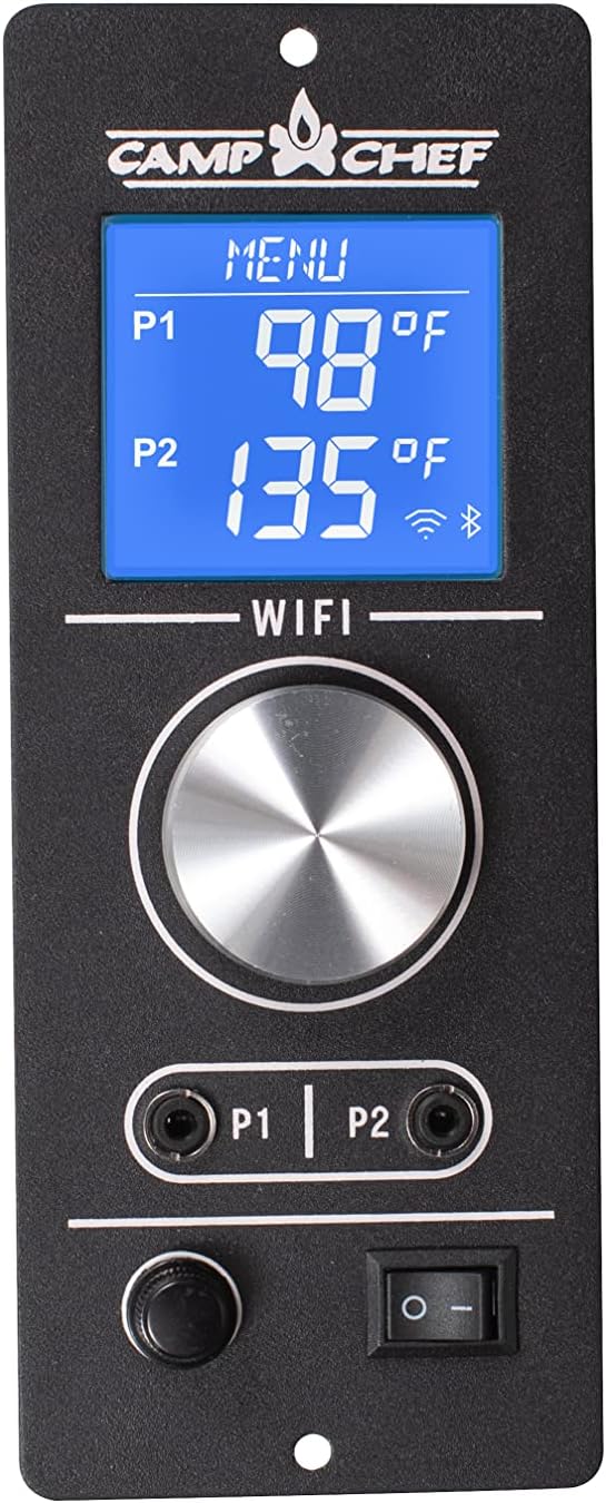 Black/Silver Pellet Grill Controller S2751