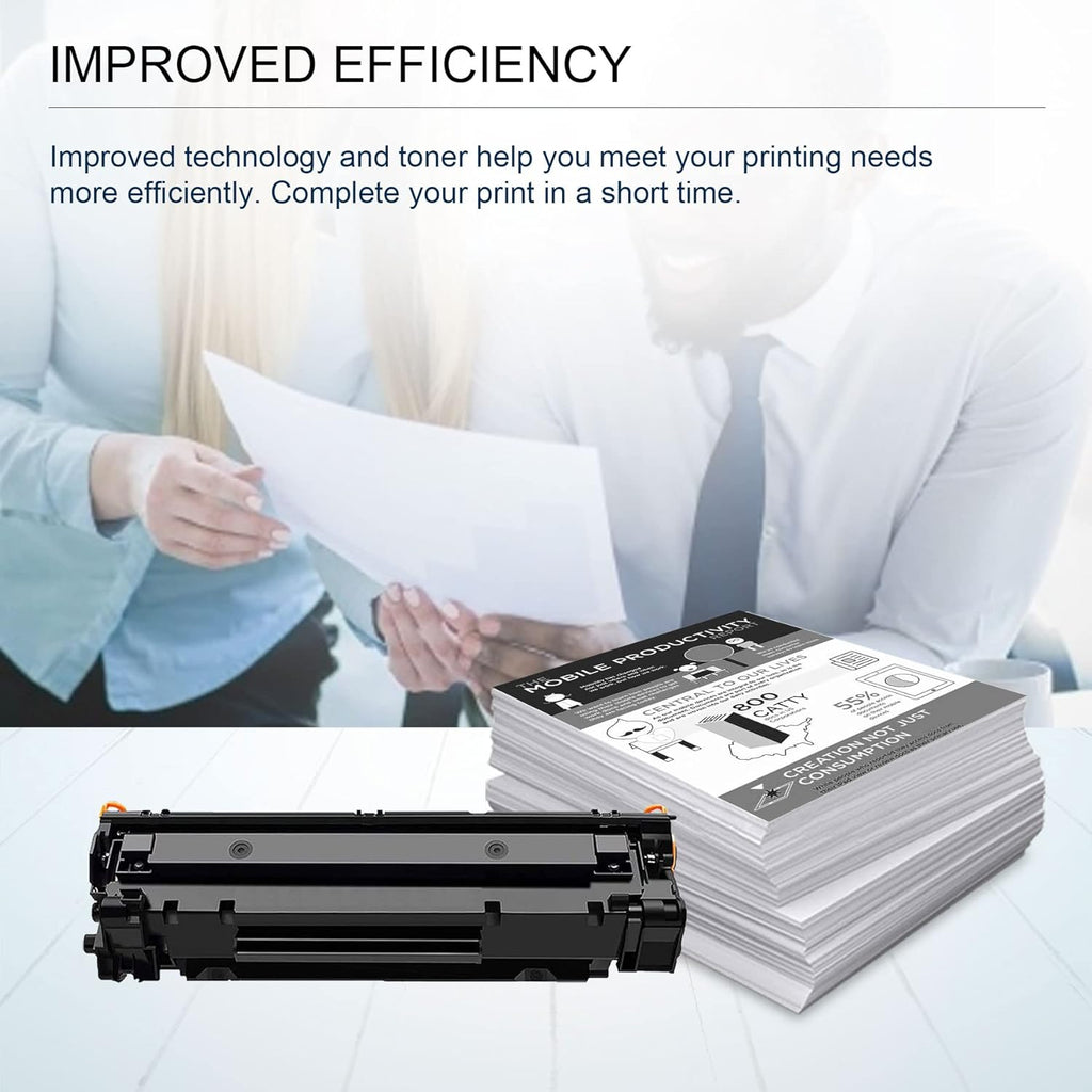 3 Pack Black Toner Cartridge for M1522n M1523nf M1120 MFP P1505 P1505n Printer T9704
