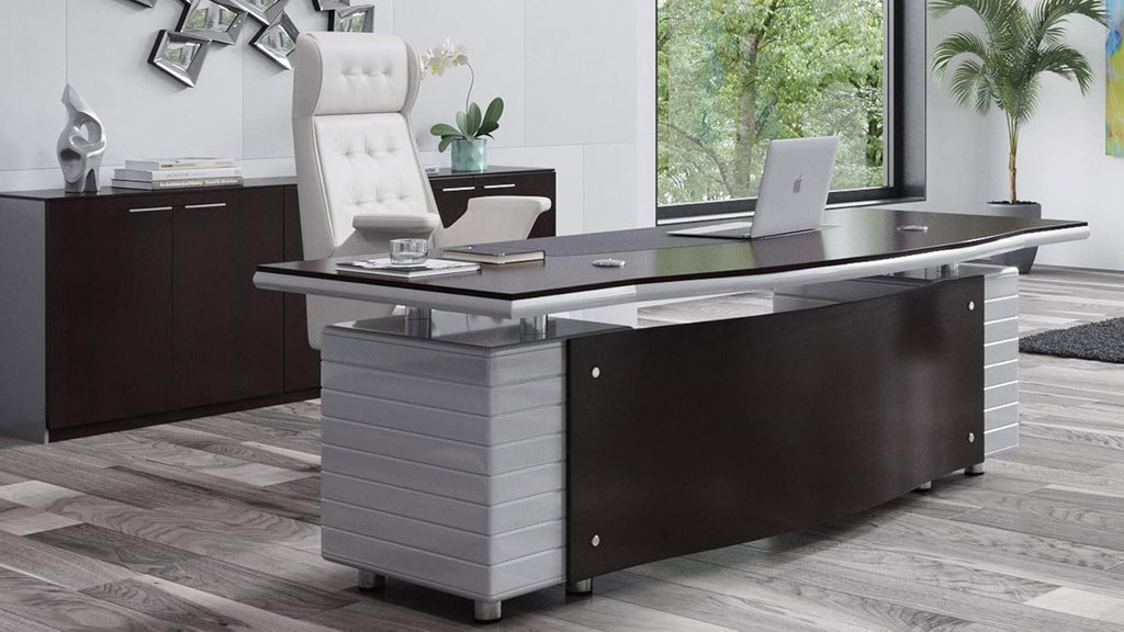Polished Walnut Cabinet Credenza F501