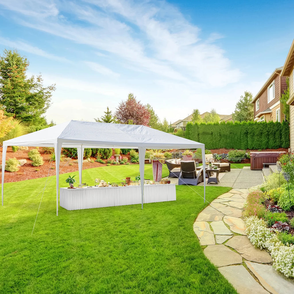 Party Wedding Tent Outdoor Camping Gazebo Canopy with 6 Sidewalls (10' X 20') P95500