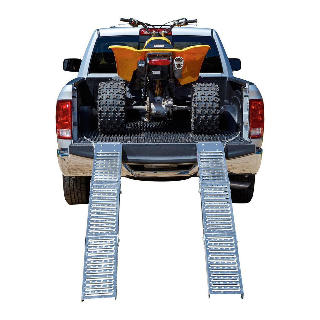 1000 lb. Capacity 9 in. x 72 in. Tri-Fold Loading Ramps, Set of Two U215567