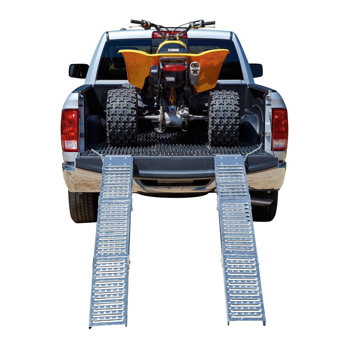 1000 lb. Capacity 9 in. x 72 in. Tri-Fold Loading Ramps, Set of Two U215567