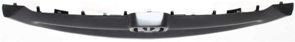 Black Grille Assembly for Honda Civic Coupe Plastic Pack of 2 Y182286