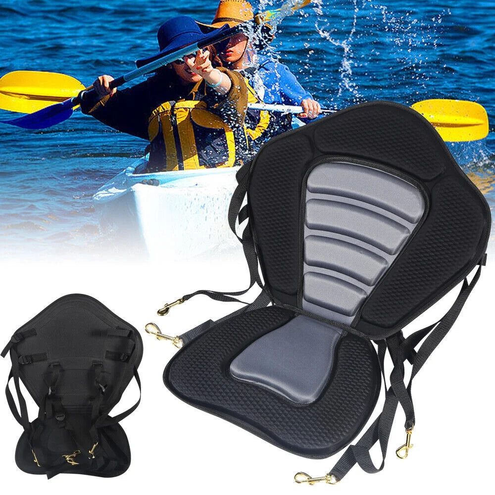 4 Adjustable Polyester Padded Kayak Seats G124638