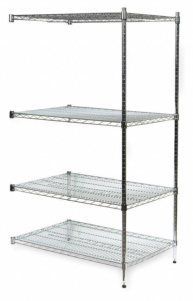 Zinc Wire Shelving Add-On 74x22 H L22588