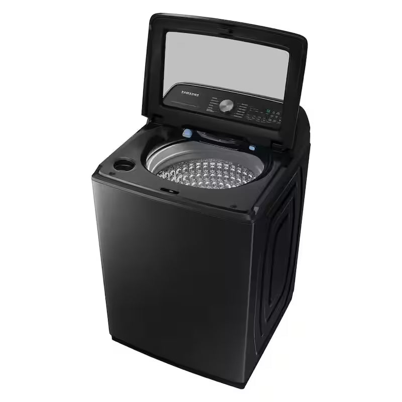 5.4 cu.ft. Smart Top Load Washer with Agitator in Brushed Black M1855