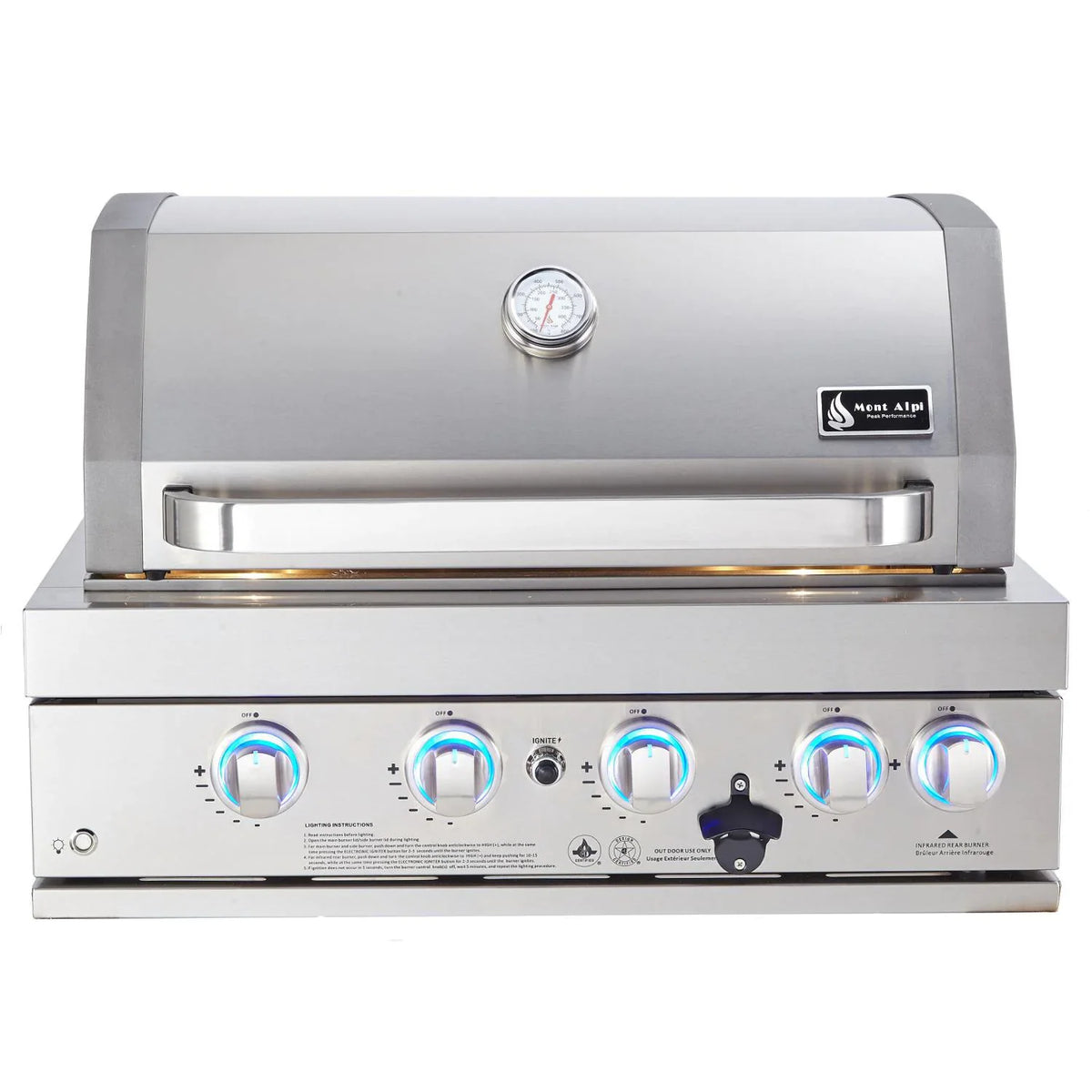 32 Inch Built In Propane Gas Grill W197