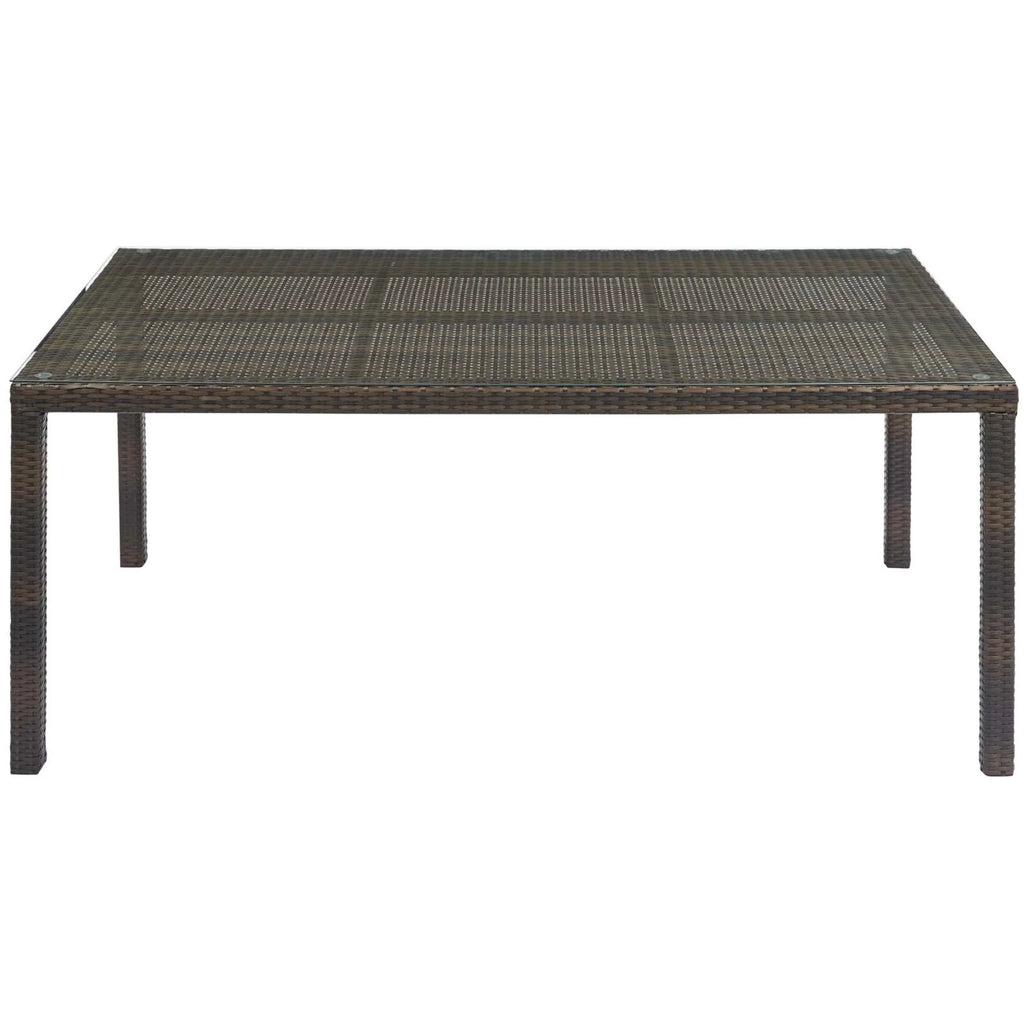 7 Piece Outdoor Patio Wicker Rattan Dining Set W57822