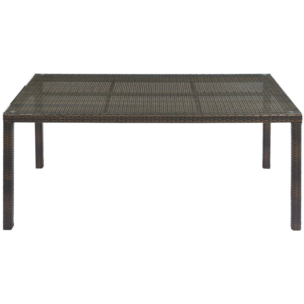 7 Piece Outdoor Patio Wicker Rattan Dining Set W57822