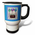 Happy Birthday 60th Chocolate Cake 14oz Stainless Steel Travel Mug R242