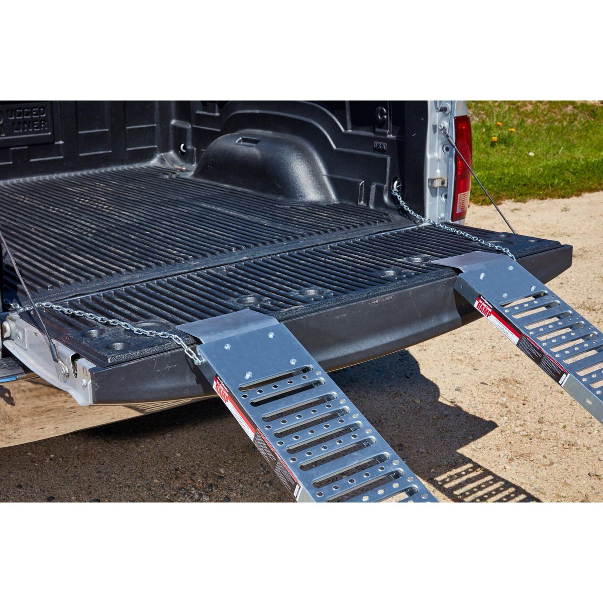 1000 lb. Capacity 9 in. x 72 in. Tri-Fold Loading Ramps, Set of Two U215567