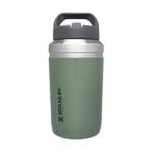 64OZ Straw Jug Green X7388