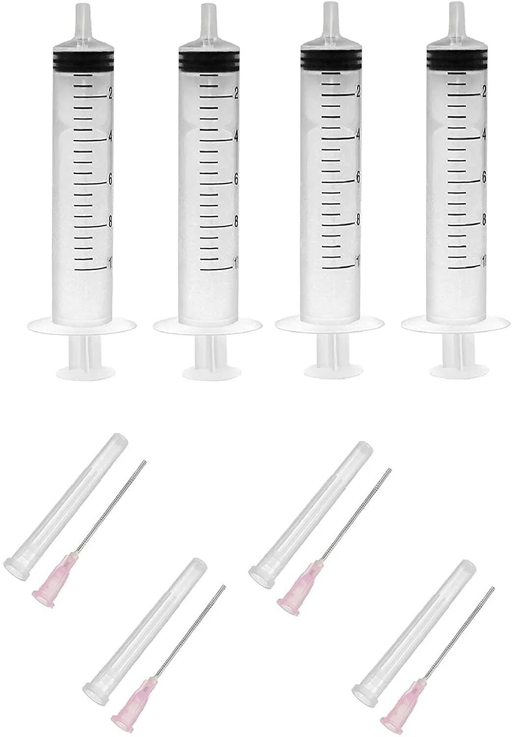 Pigment Refill Ink Bottles Compatible with HP 60 61 62 63 64 65 67 Ink Cartridges - 4 Color L83346