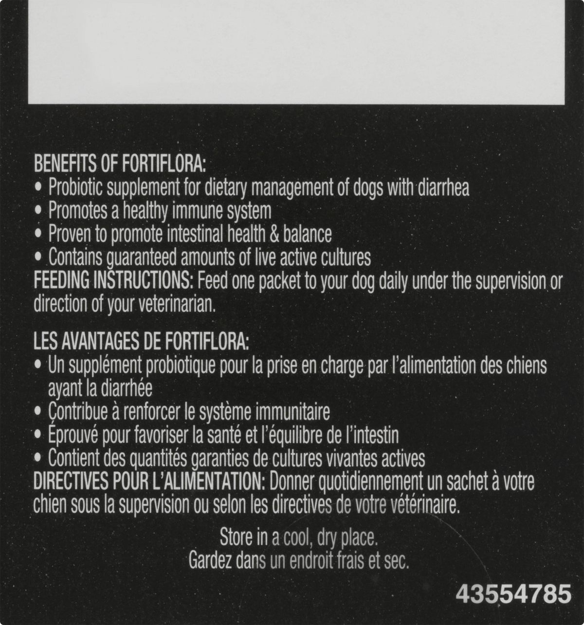 Probiotic Supplement for Dogs, 30 Sachets A300183
