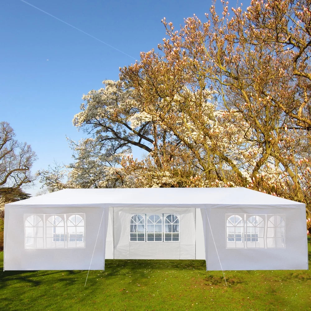 Party Wedding Tent Outdoor Camping Gazebo Canopy with 6 Sidewalls (10' X 20') P95500