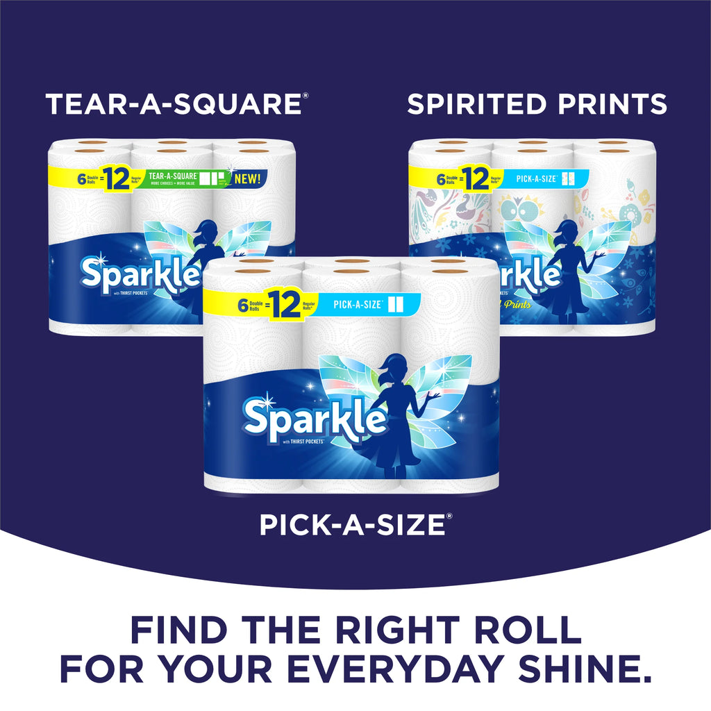 White 12 Double Rolls Paper Towels X3875