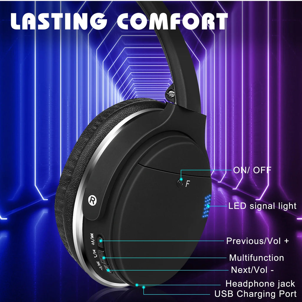Wireless Bluetooth Over The Ear Headphones with Mic G64186